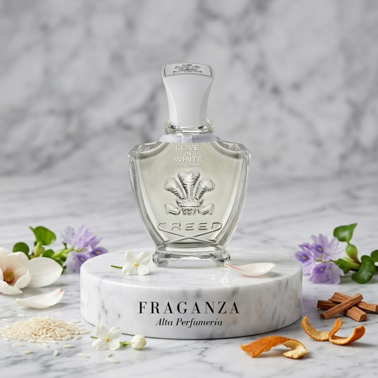 Love in White for Summer Creed – Fraganza Perfumería y Belleza